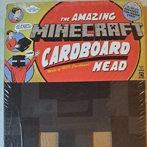 COPY - NEW The Amazing MINECRAFT CARDBOARD BOX COSTUME HEAD ENDERMEN 12" x 12" …